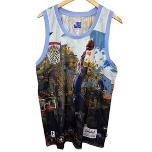 NBA Player Dunking Graphic Basketball Tank Men’s XL